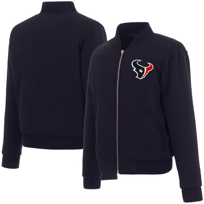 Houston Texans Ladies Reversible Fleece Jacket