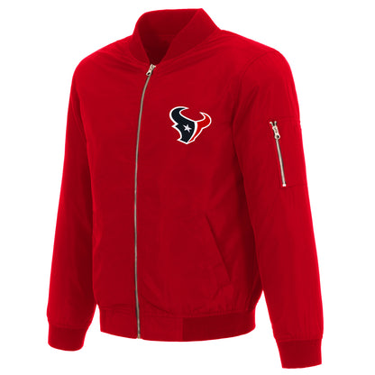 Houston Texans Nylon Bomber Jacket