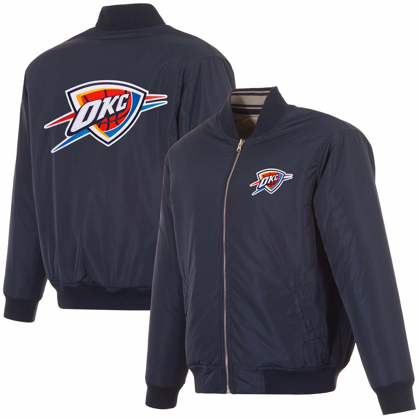Oklahoma City Thunder Reversible Flight Jacket
