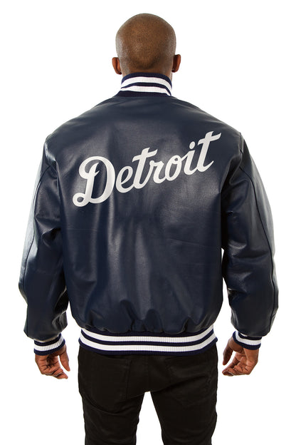 Detroit Tigers Full Leather Jacket