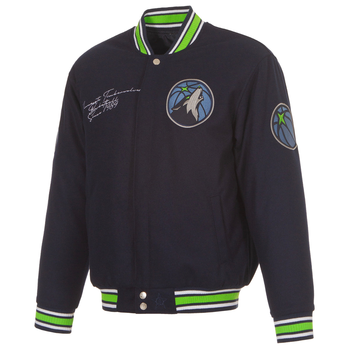 Minnesota Timberwolves Reversible Varsity Jacket