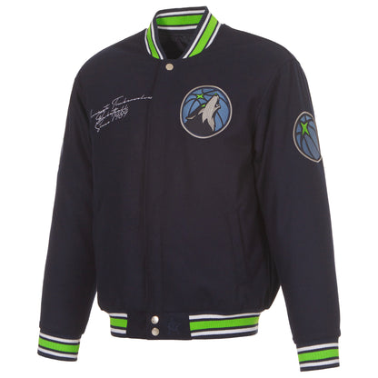 Minnesota Timberwolves Reversible Varsity Jacket