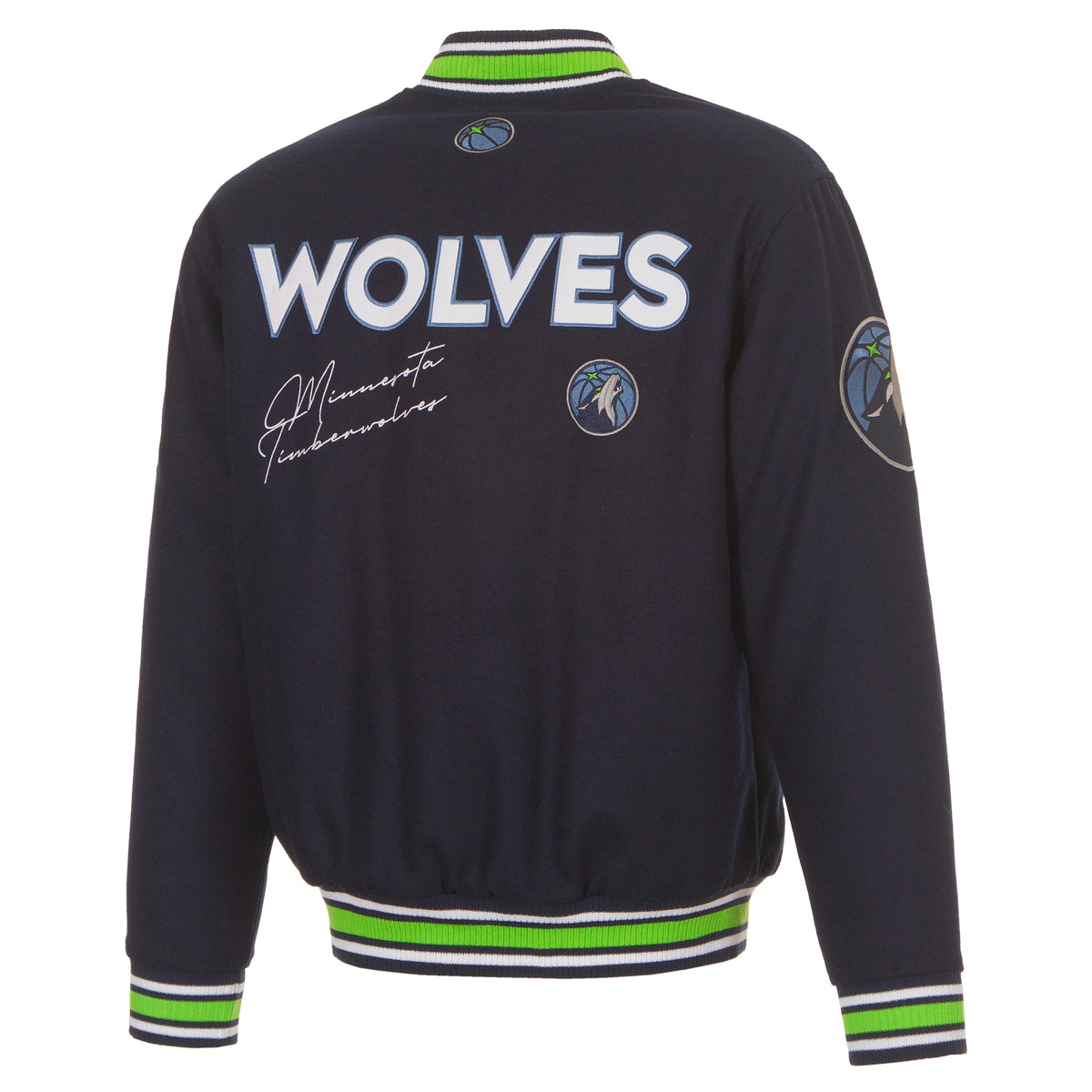 Minnesota Timberwolves Reversible Varsity Jacket