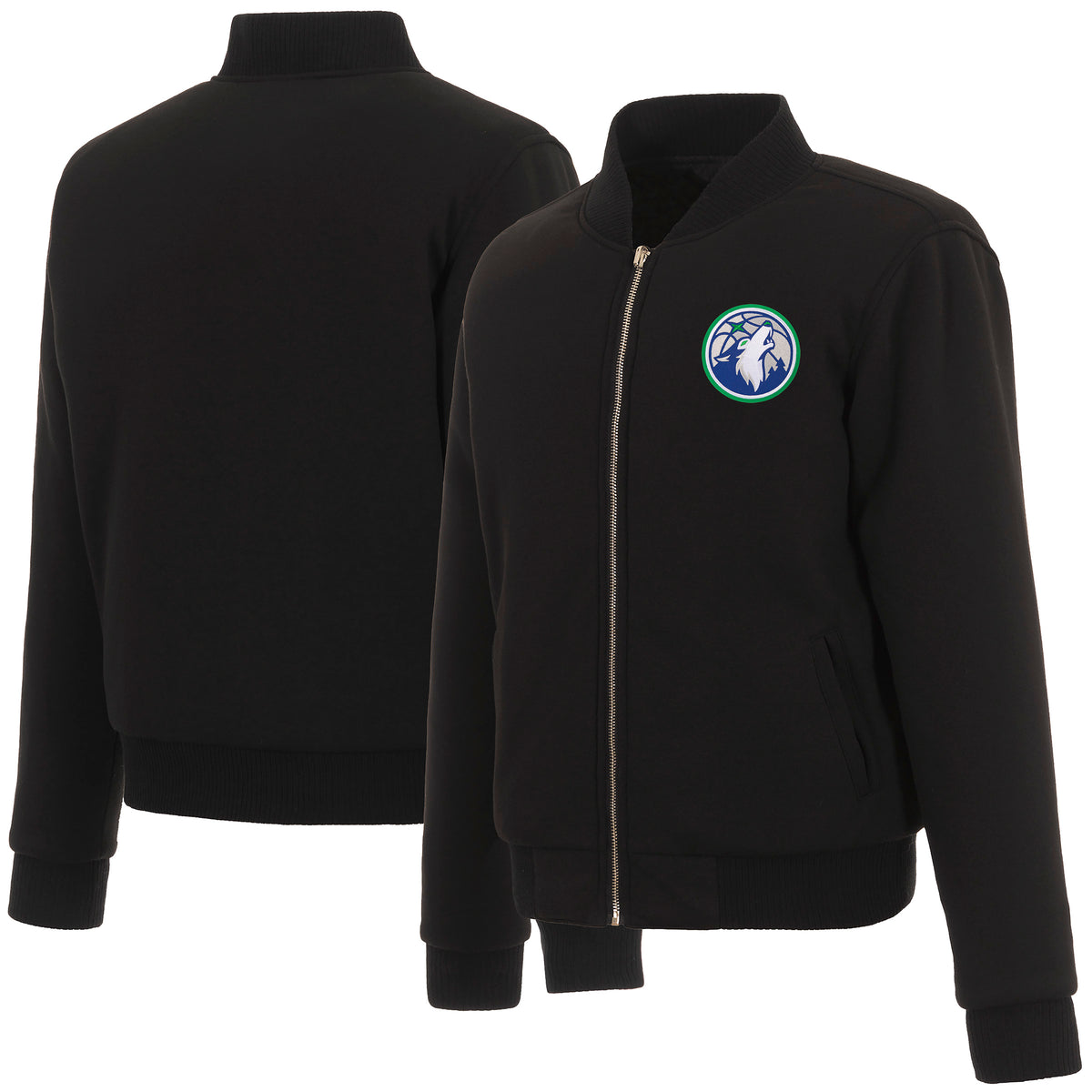 Minnesota Timberwolves Ladies Reversible Fleece Jacket