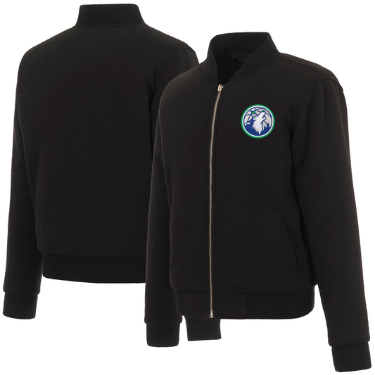 Minnesota Timberwolves Ladies Reversible Fleece Jacket
