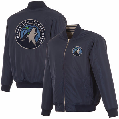 Minnesota Timberwolves Reversible Flight Jacket
