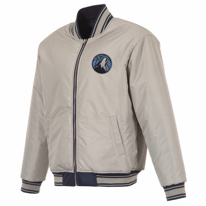 Minnesota Timberwolves Reversible Flight Jacket