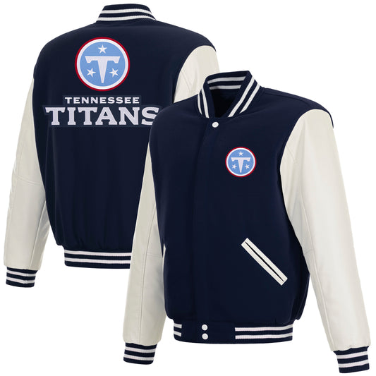 Tennessee Titans Reversible Varsity Jacket