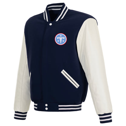 Tennessee Titans Reversible Varsity Jacket