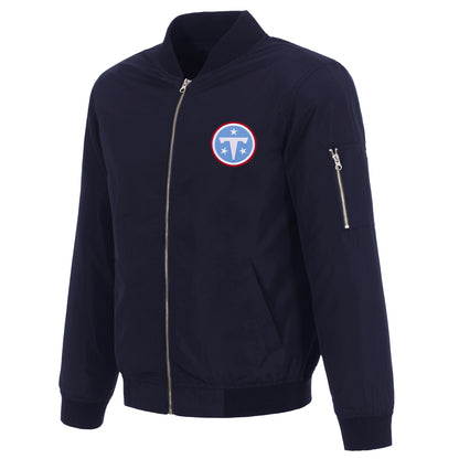 Tennessee Titans Nylon Bomber Jacket