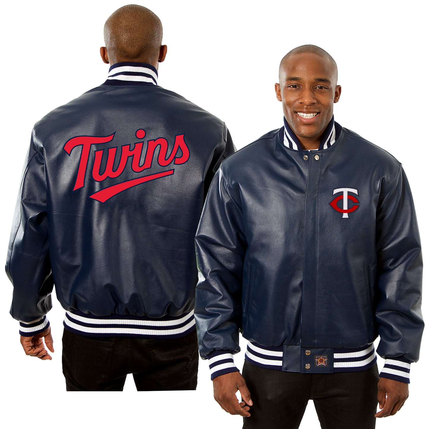 Minnesota Twins Full Leather Jacket