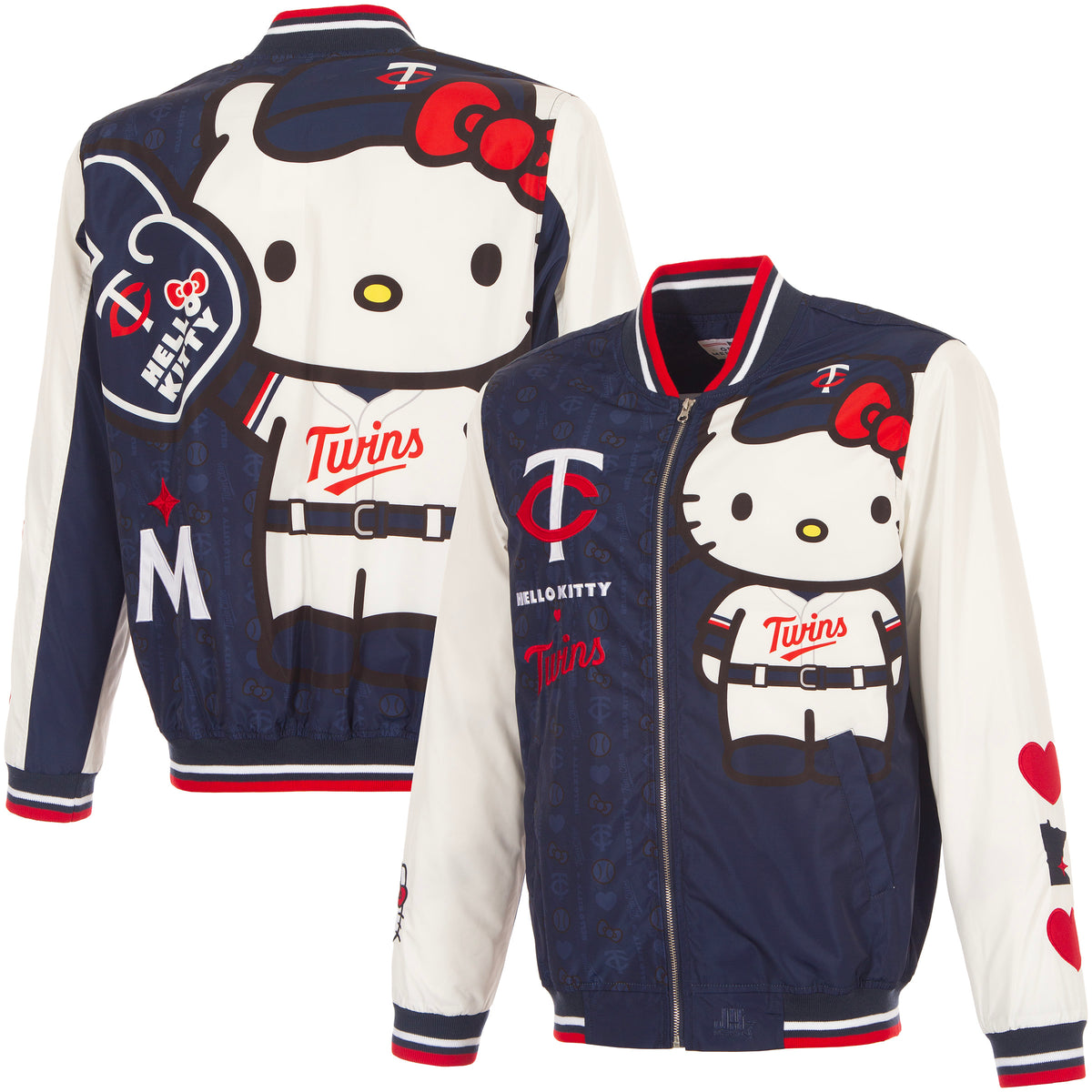Minnesota Twins Hello Kitty Nylon Jacket