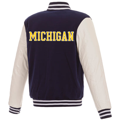 University of Michigan Reversible Varsity Jacket