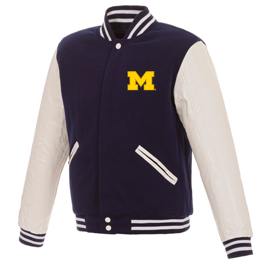 University of Michigan Reversible Varsity Jacket