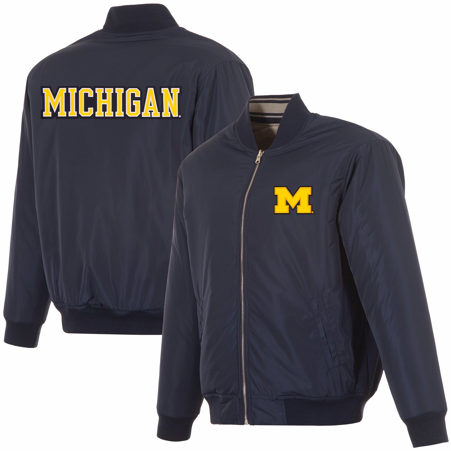 University of Michigan Reversible Flight Jacket