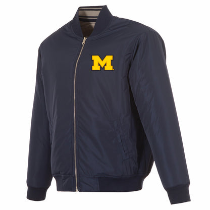 University of Michigan Reversible Flight Jacket