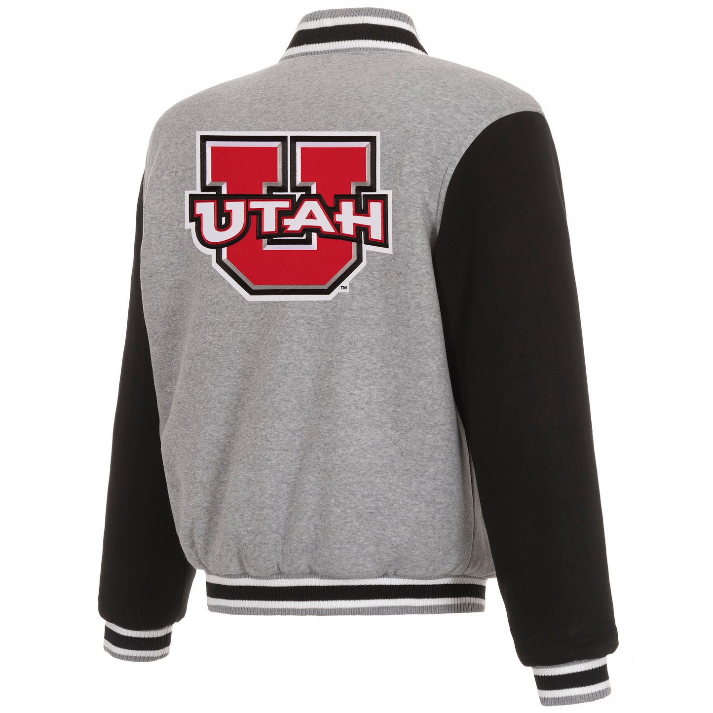 University of Utah Two-Tone Fleece Jacket