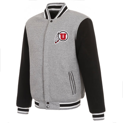 University of Utah Two-Tone Fleece Jacket