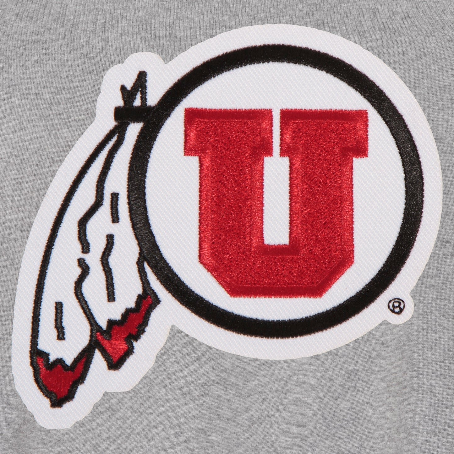 University of Utah Two-Tone Fleece Jacket