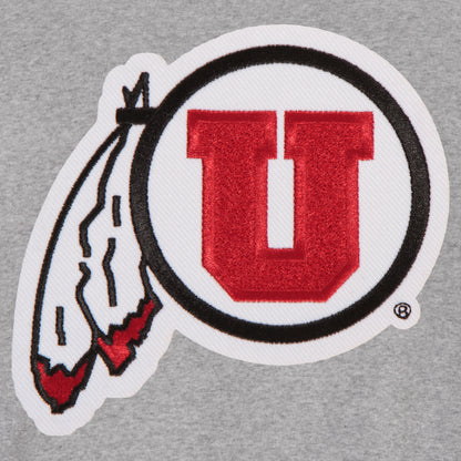 University of Utah Two-Tone Fleece Jacket