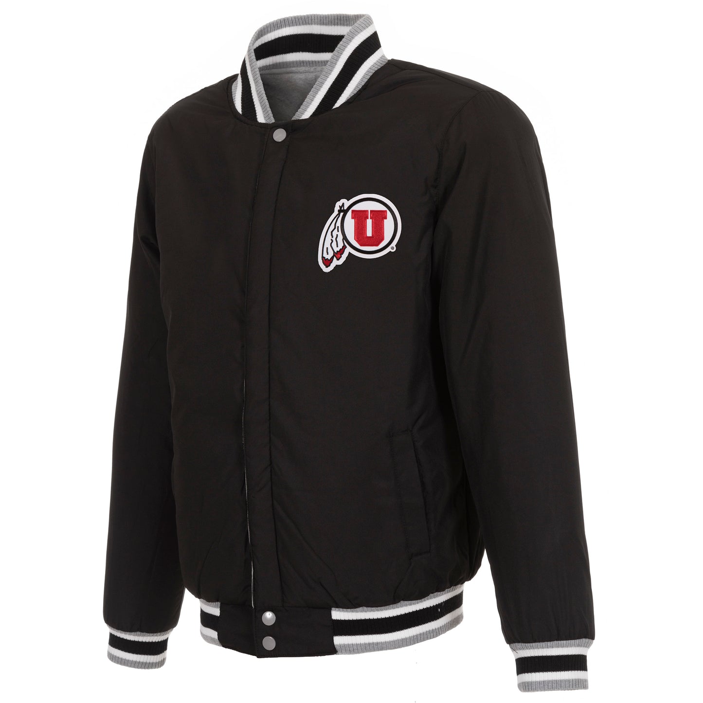 University of Utah Two-Tone Fleece Jacket