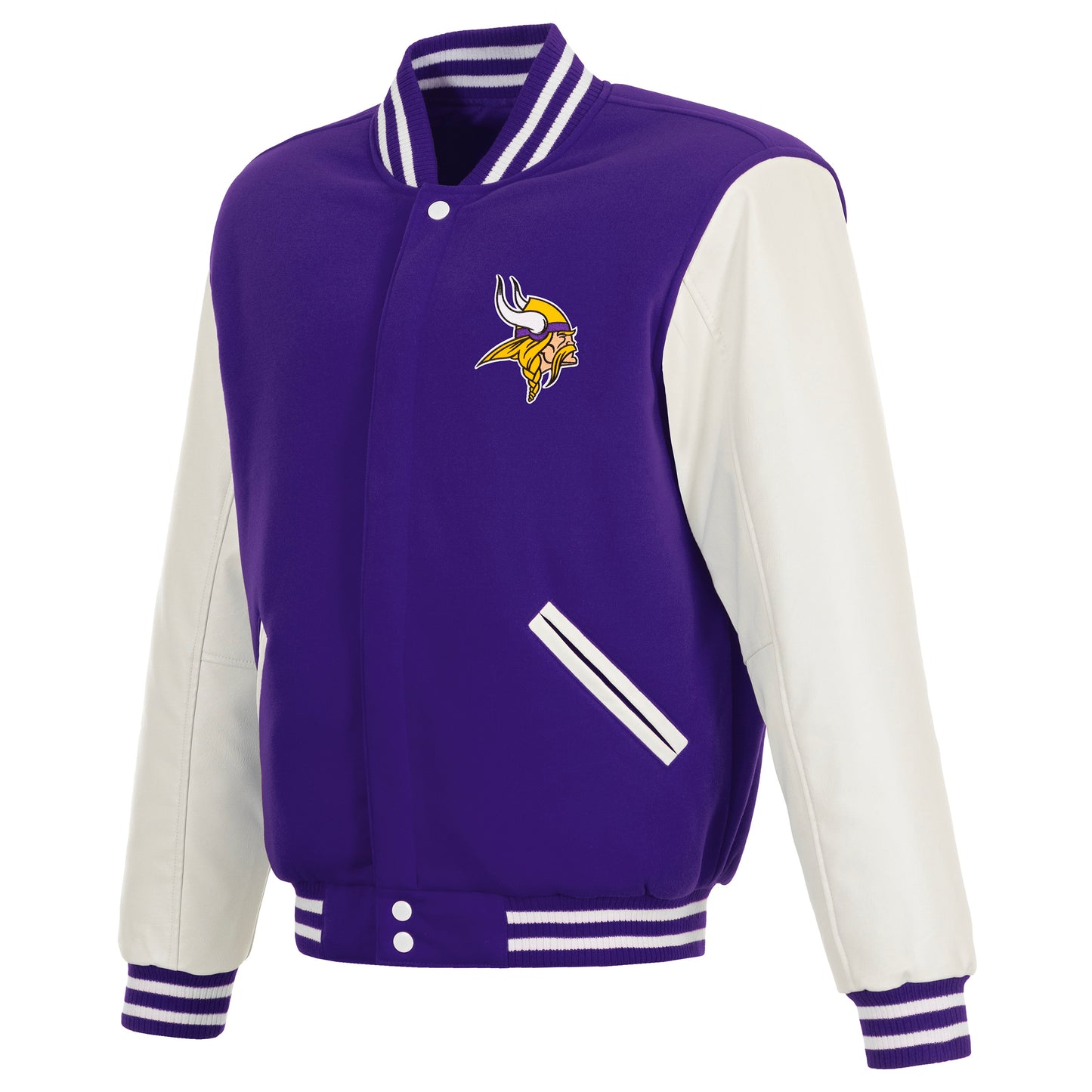 Minnesota Vikings Reversible Varsity Jacket