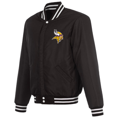 Minnesota Vikings Reversible Varsity Jacket