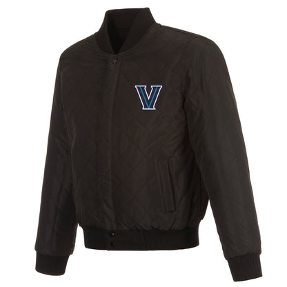 Villanova University Reversible Wool and Leather Jacket