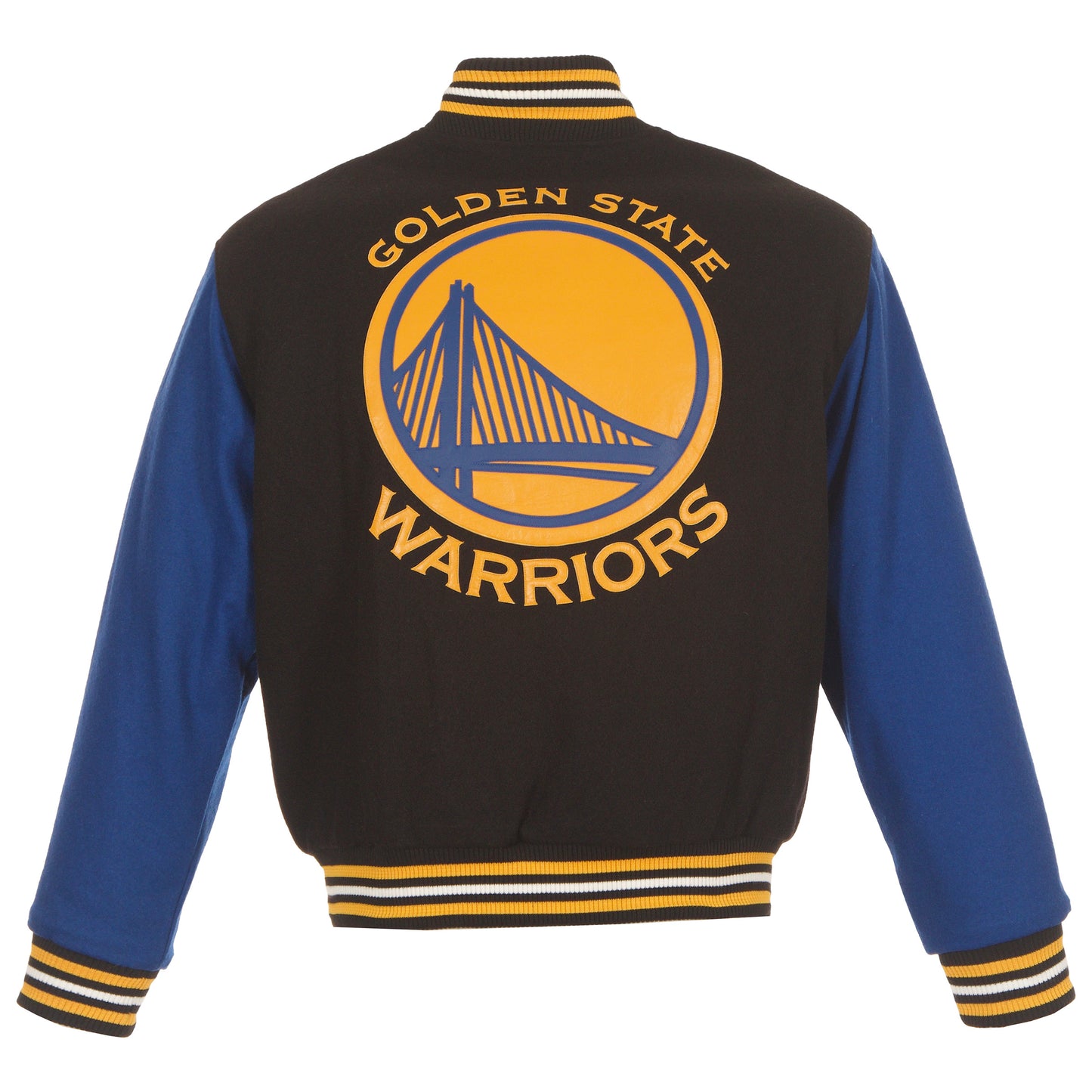 Golden State Warriors All Wool Leather with Leather Logos