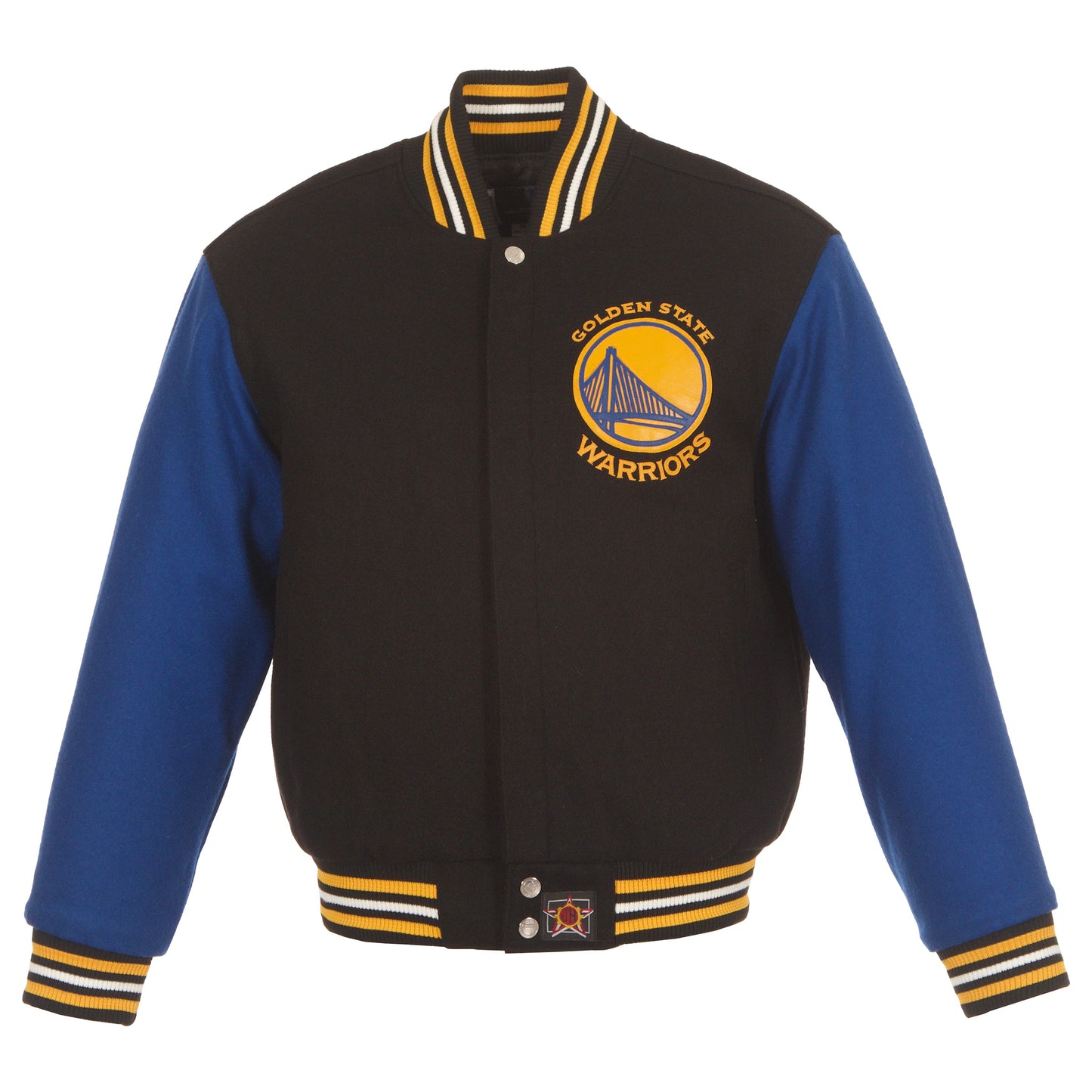 Golden State Warriors All Wool Leather with Leather Logos