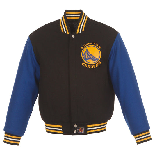 Golden State Warriors All Wool Leather with Leather Logos