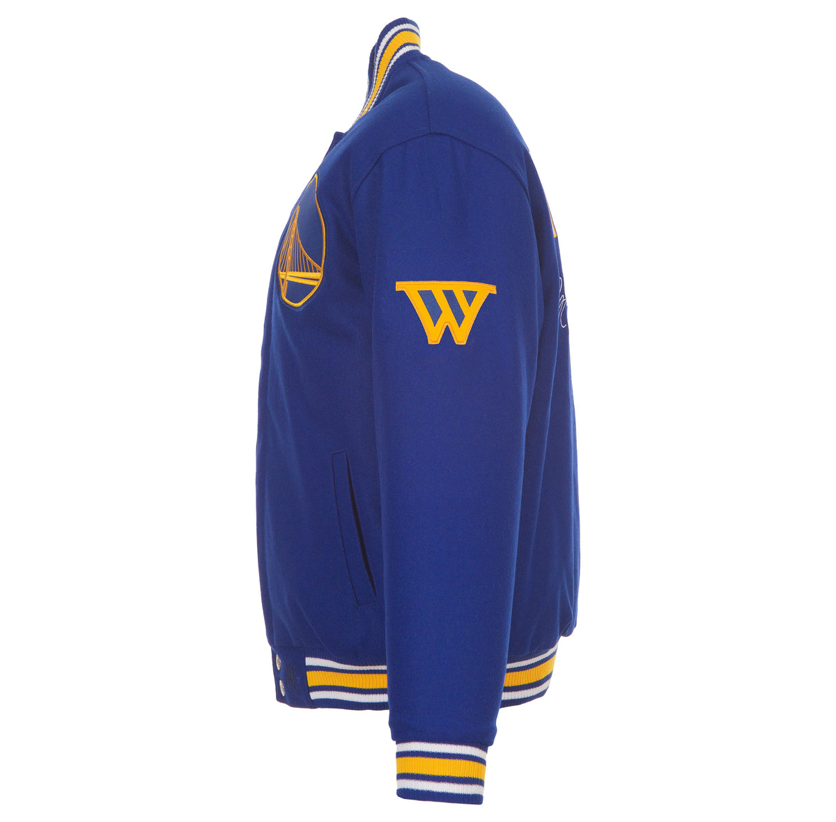 Golden State Warriors Reversible Wool Varsity Jacket