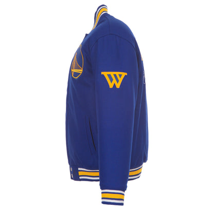 Golden State Warriors Reversible Wool Varsity Jacket