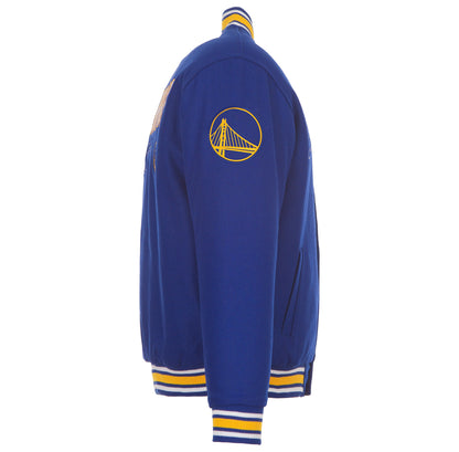 Golden State Warriors Reversible Wool Varsity Jacket