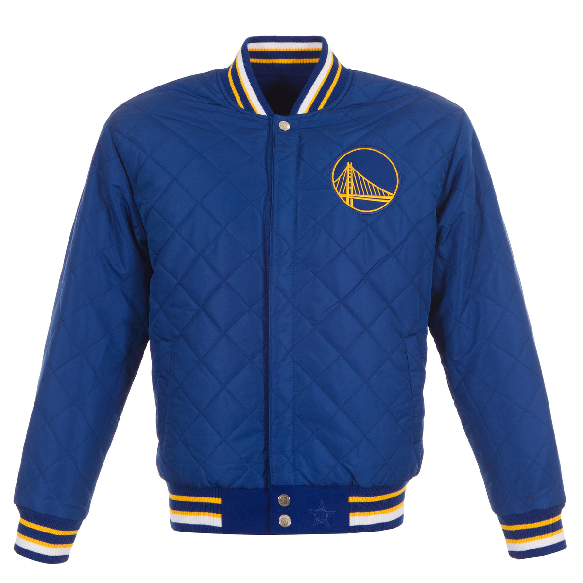 Golden State Warriors Commemorative Reversible Wool Varsity Jacket