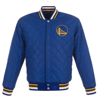 Golden State Warriors Commemorative Reversible Wool Varsity Jacket