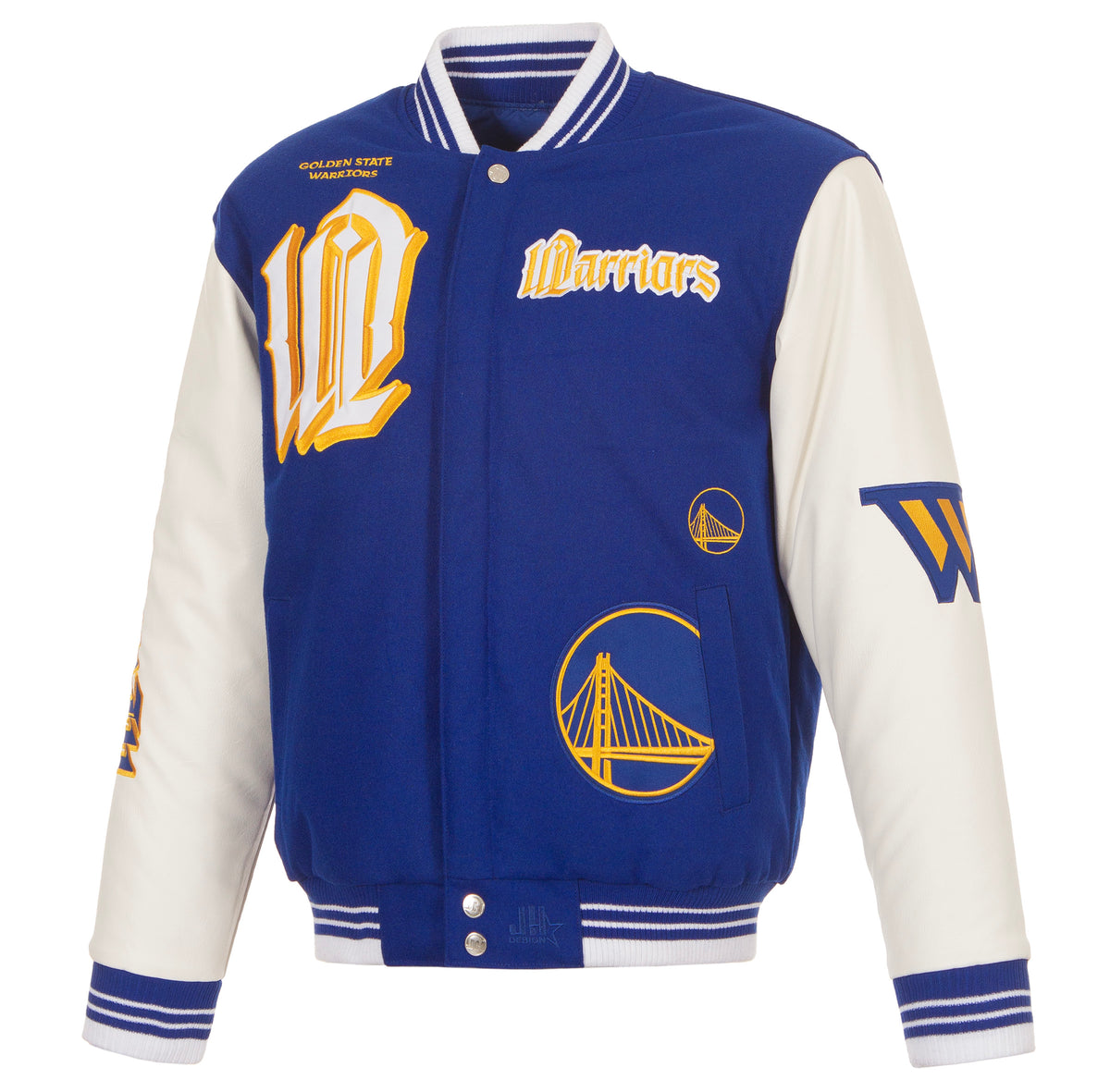 Golden State Warriors Reversible Wool Varsity Jacket