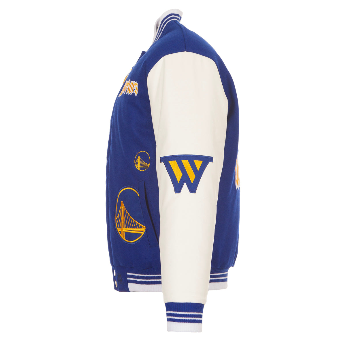 Golden State Warriors Reversible Wool Varsity Jacket
