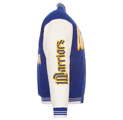 Golden State Warriors Reversible Wool Varsity Jacket