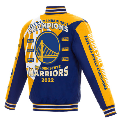 Golden State Warriors Commemorative Twill Varsity Jacket