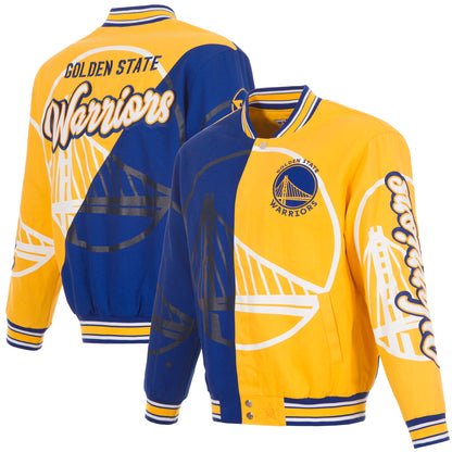 Golden State Warriors Twill Varsity Jacket
