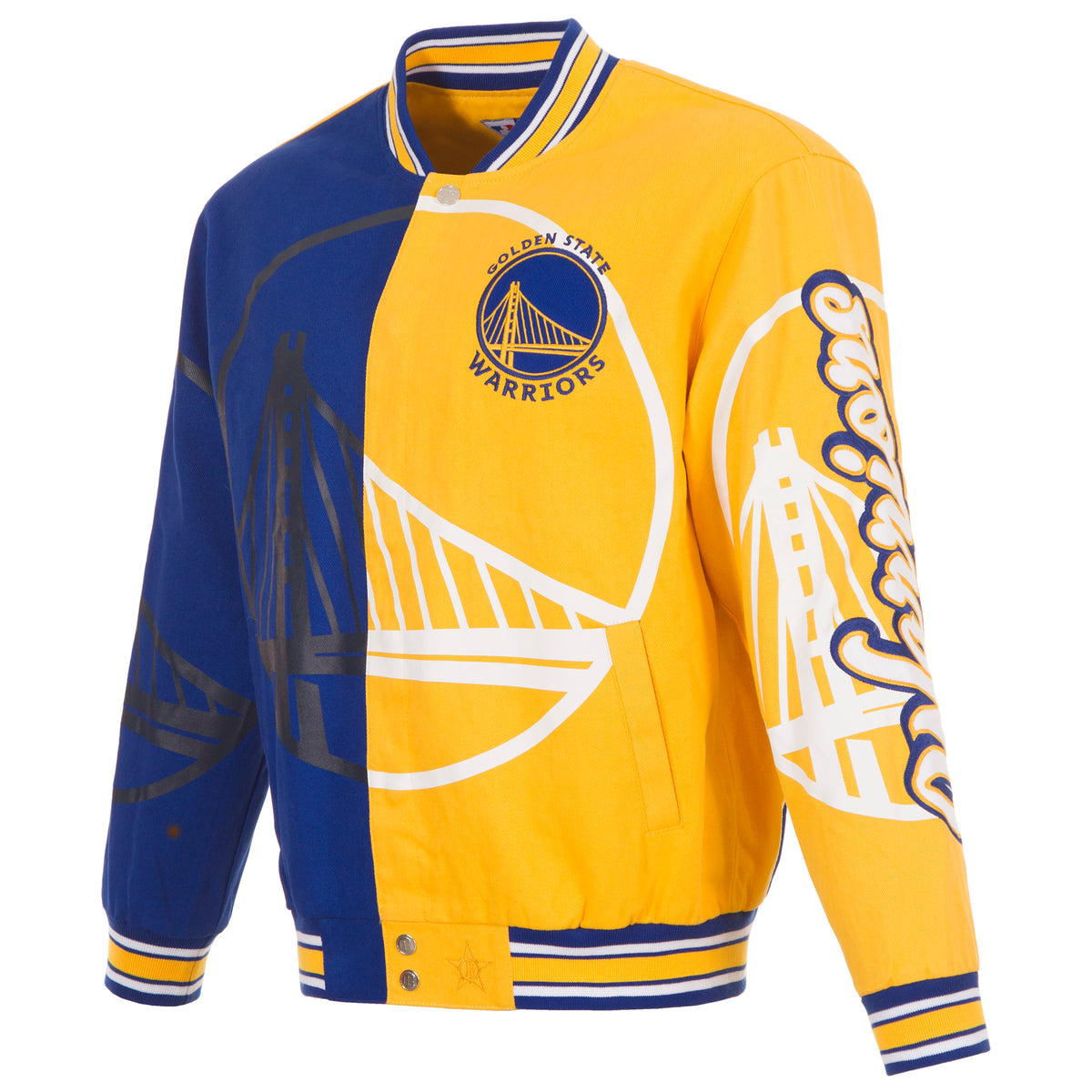 Golden State Warriors Twill Varsity Jacket