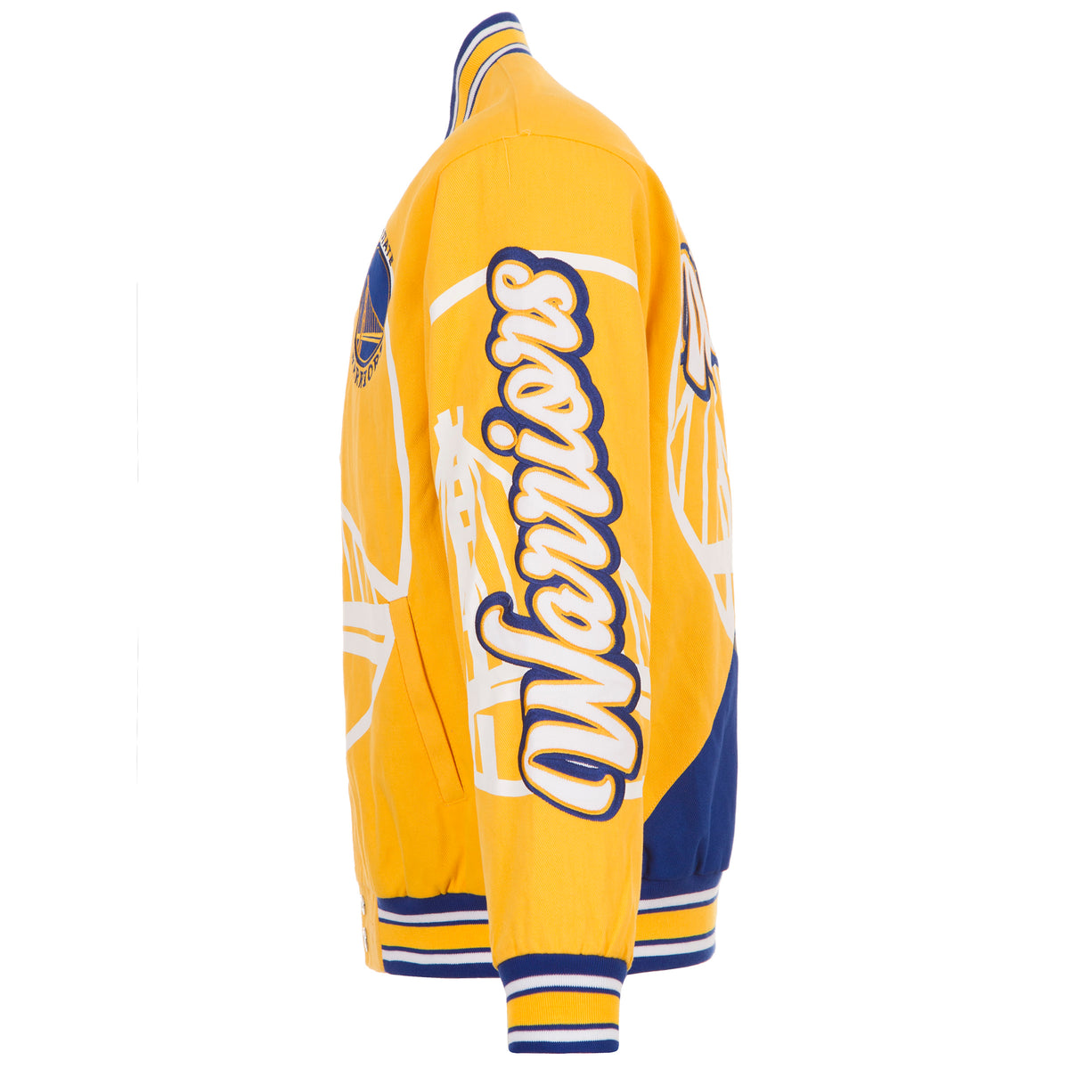 Golden State Warriors Twill Varsity Jacket