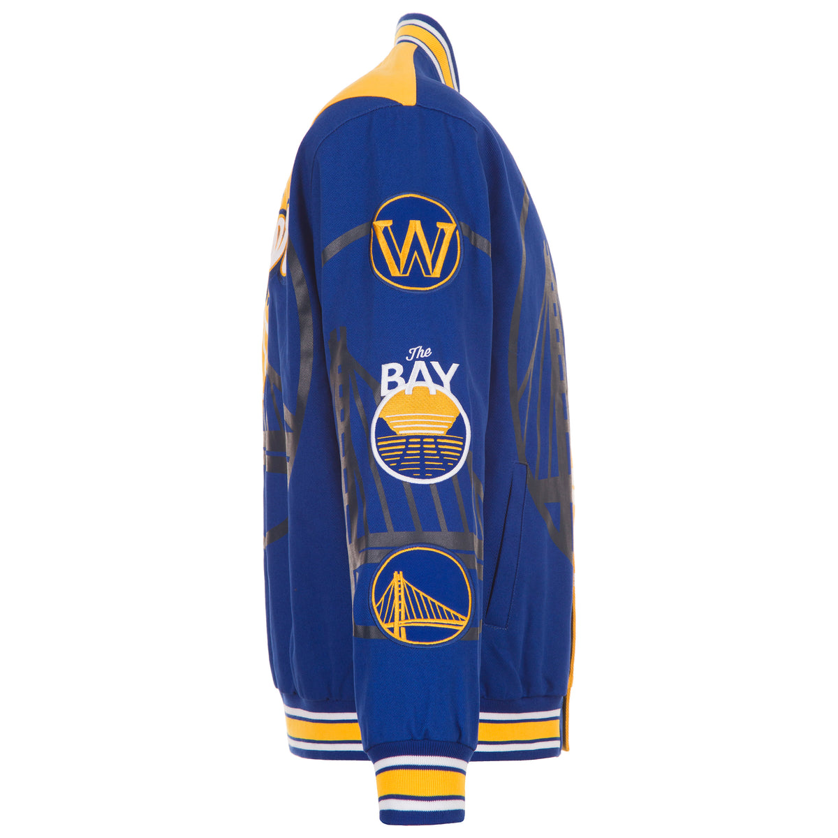 Golden State Warriors Twill Varsity Jacket