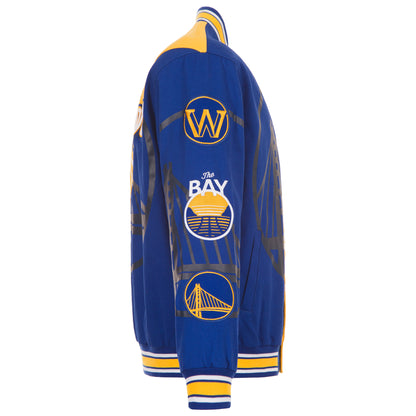 Golden State Warriors Twill Varsity Jacket