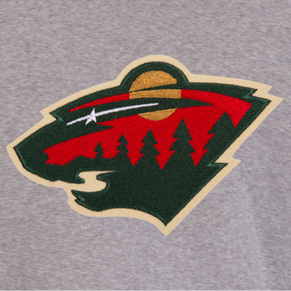 Minnesota Wild Reversible Two-Tone Fleece Jacket