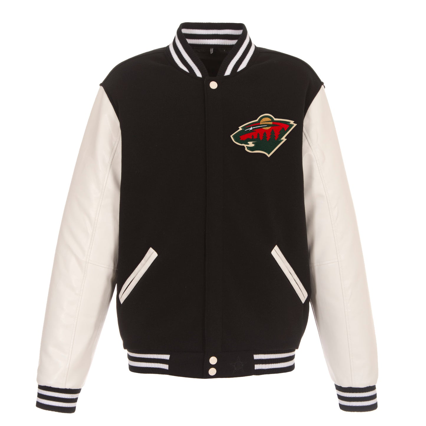 Minnesota Wild Reversible Varsity Jacket