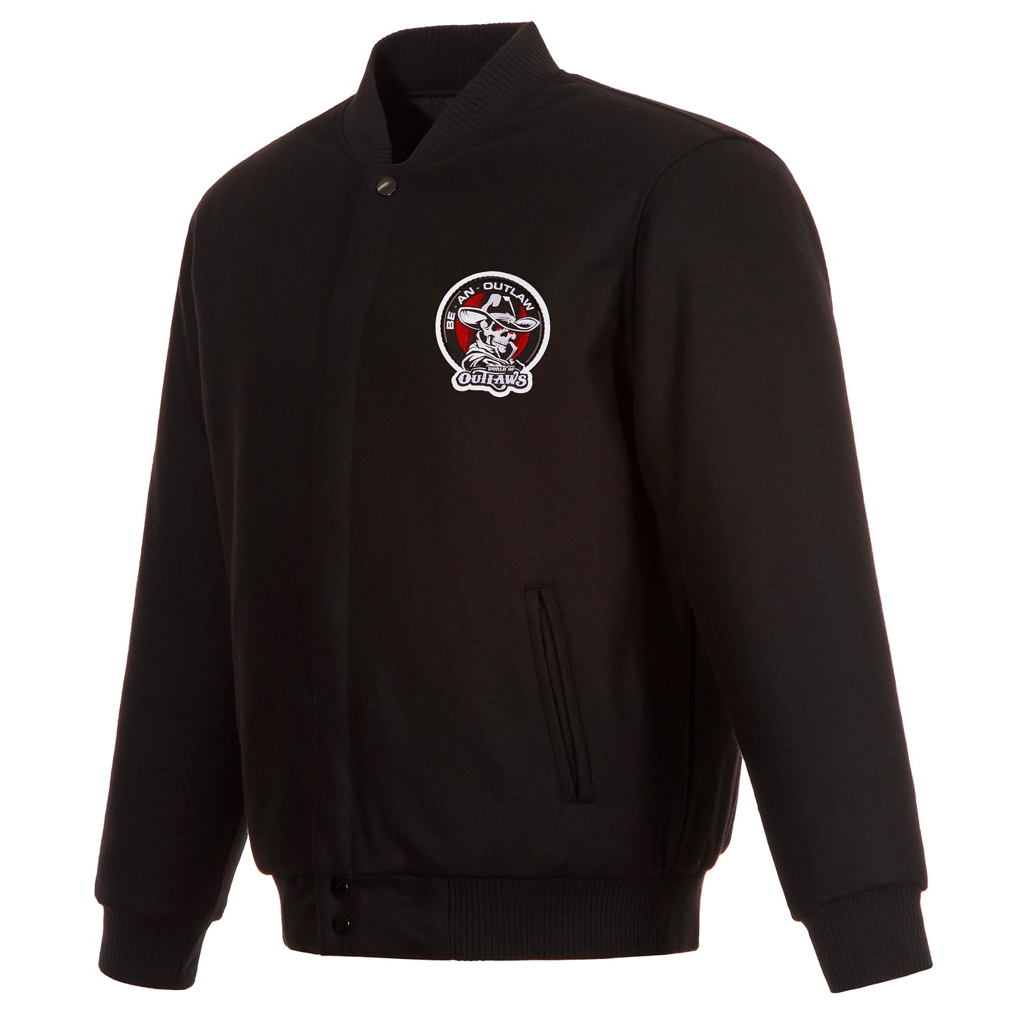 World of Outlaws All Wool Jacket (Front Patch Only)