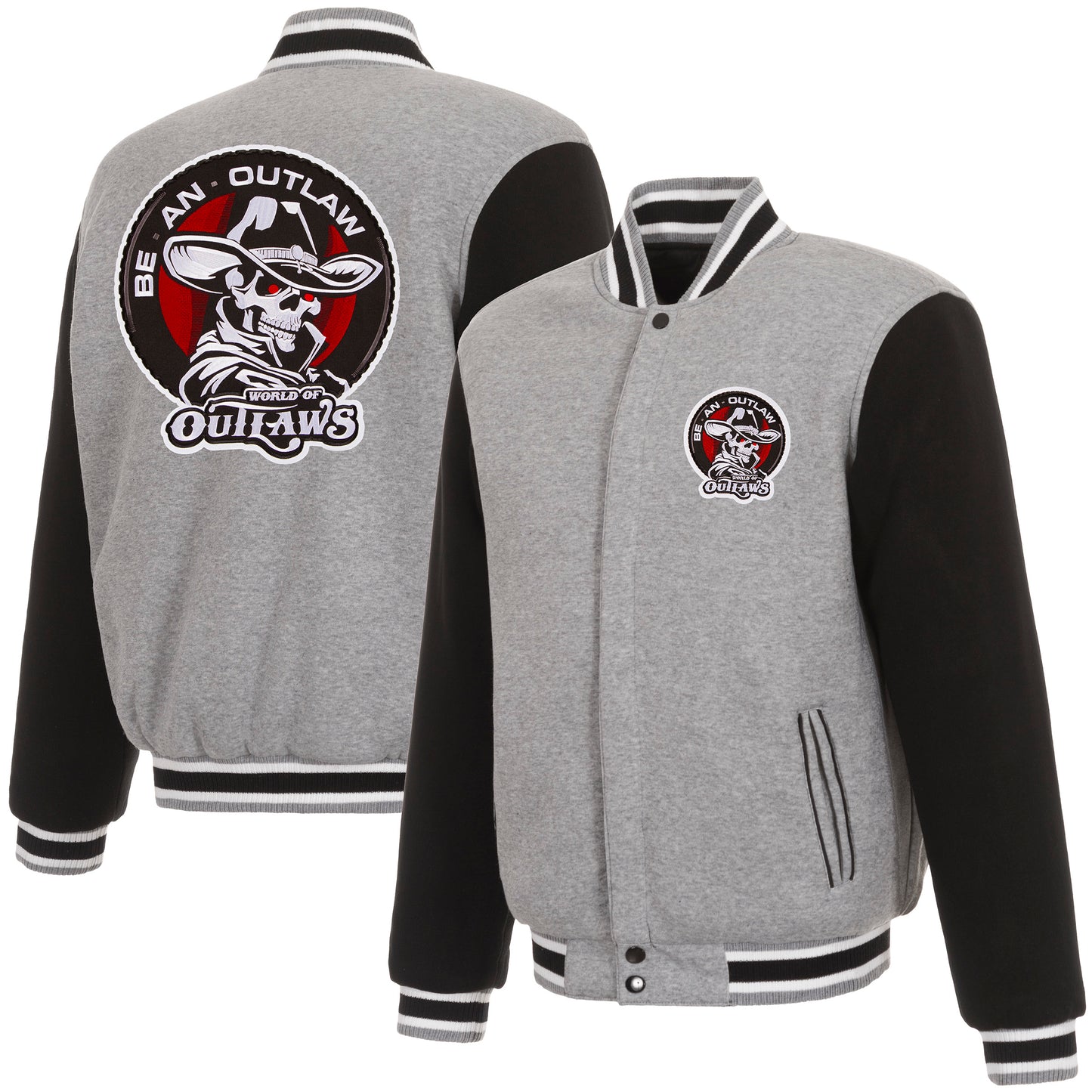 World of Outlaws Two-Tone Fleece Jacket