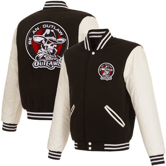 World of Outlaws Reversible Varsity Jacket